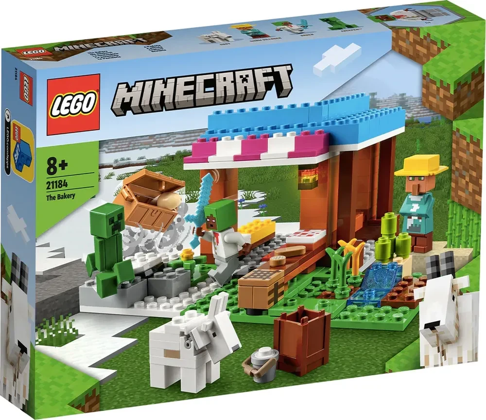 21184 Lego Minecraft Пекарня, Лего Майнкрафт - фото 1 - id-p104993361