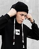 Худи TNF утеплен чер, фото 4