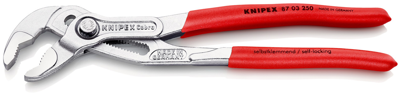 KNIPEX Cobra® хромированные 250 мм 8703250 - фото 3 - id-p101639664