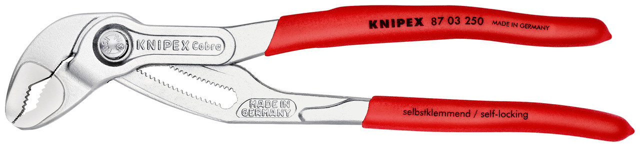 KNIPEX Cobra® хромированные 250 мм 8703250 - фото 4 - id-p101639664