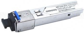 Модуль Osnovo SFP-S1SC18-F-1310-1550-I