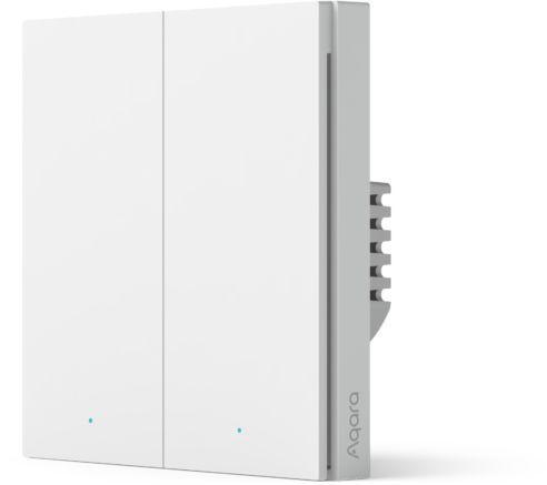 Умный выключатель Aqara Smart Wall Switch H1 EU 2-хкл. белый (WS-EUK02)