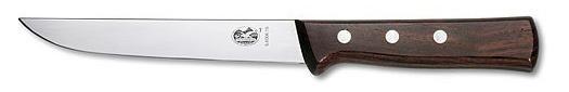 Нож кухонный Victorinox 5.6006.15 стальной обвалочный лезв.150мм прямая заточка коричневый