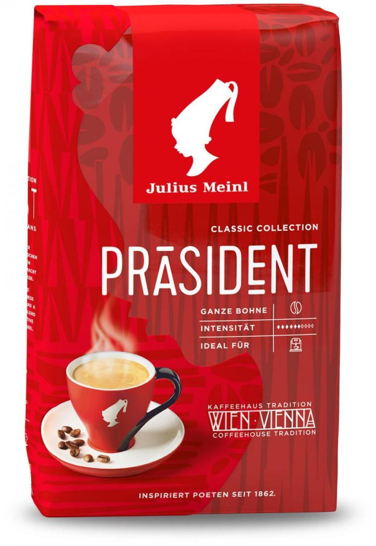 Кофе зерновой Julius Meinl Президент 500г. (47)