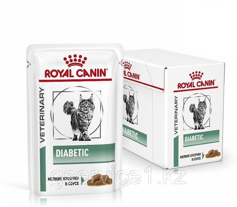 Royal Canin Diabetic корм для кошек при сахарном диабете (в соусе) -85г