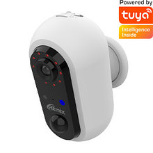 RITMIX IPC-240B-Tuya Видеокамера Wi-Fi аккумуляторная Tuya белый