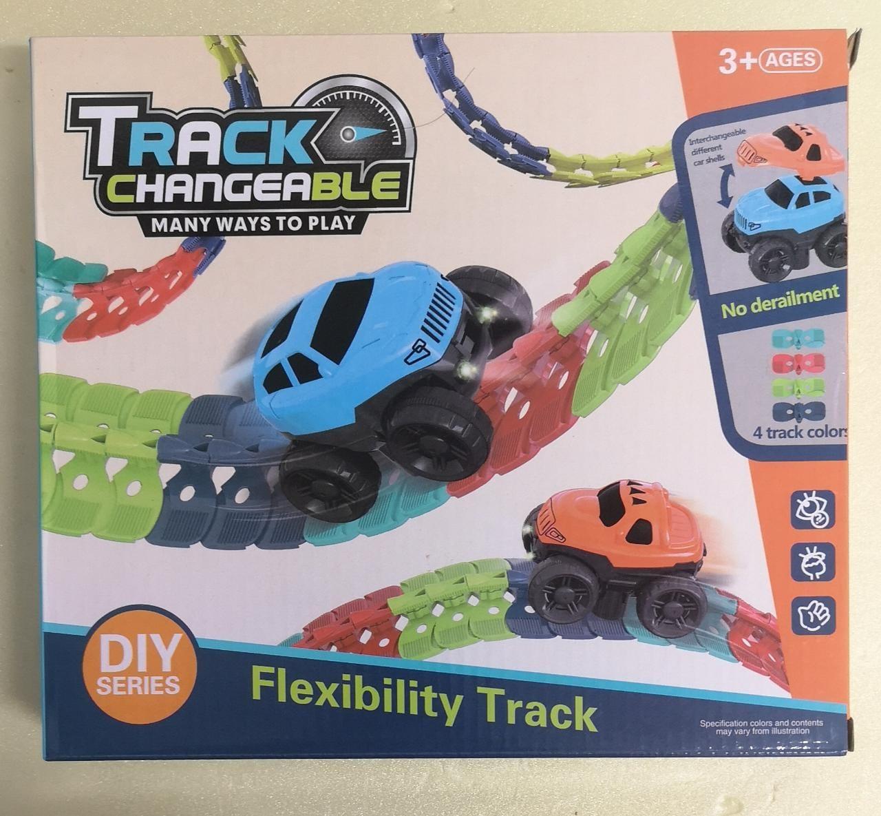 Гибкий гоночный автотрек DIY Track changeable