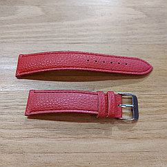 Красный Ремешок на наручные часы 20 мм. Экокожа. Ремешки. Рассрочка. Kaspi RED