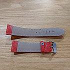 Красный Ремешок на наручные часы 20 мм. Экокожа. Ремешки. Рассрочка. Kaspi RED, фото 2