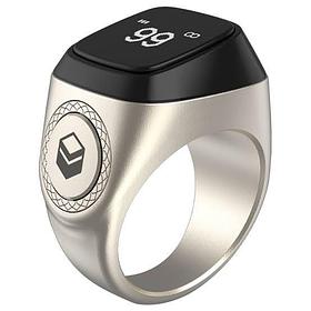 Смарт-тасбих Zikir Ring IQIBLA UMEOX (Silver, 20 размер)