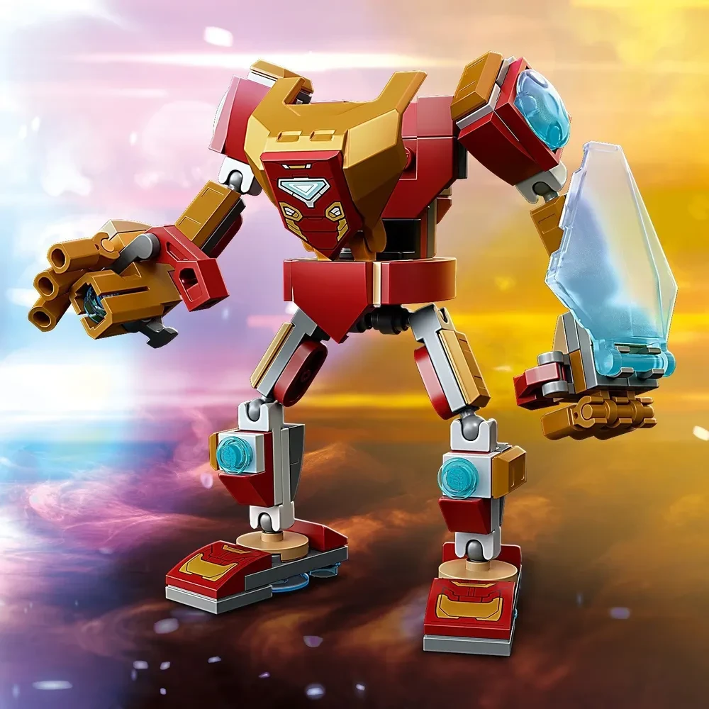 Конструктор LEGO Marvel 76203 Железный человек: робот - фото 4 - id-p105038823