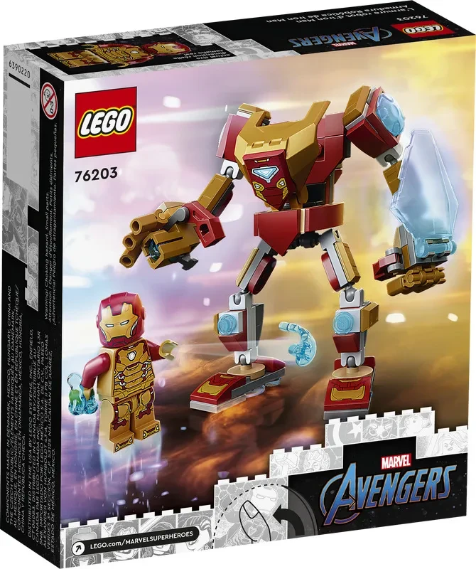 Конструктор LEGO Marvel 76203 Железный человек: робот - фото 5 - id-p105038823