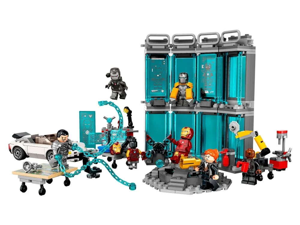 Конструктор LEGO Super Heroes 76216 Арсенал Железного человека