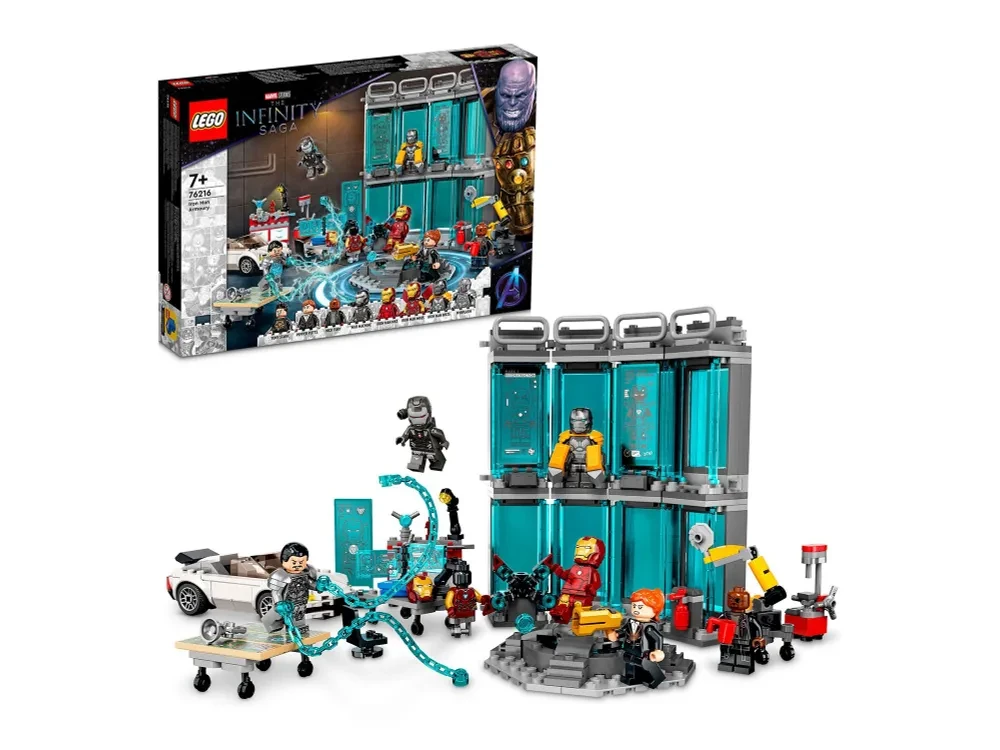 Конструктор LEGO Super Heroes 76216 Арсенал Железного человека