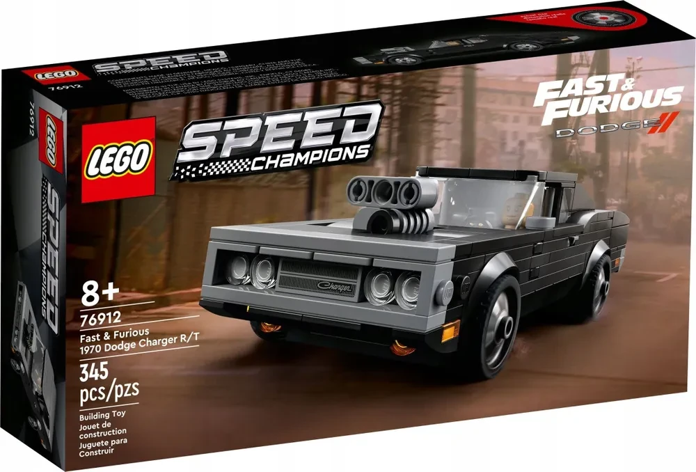 Конструктор LEGO Speed Champions, 76912, Додж Чарджер R/T 1970