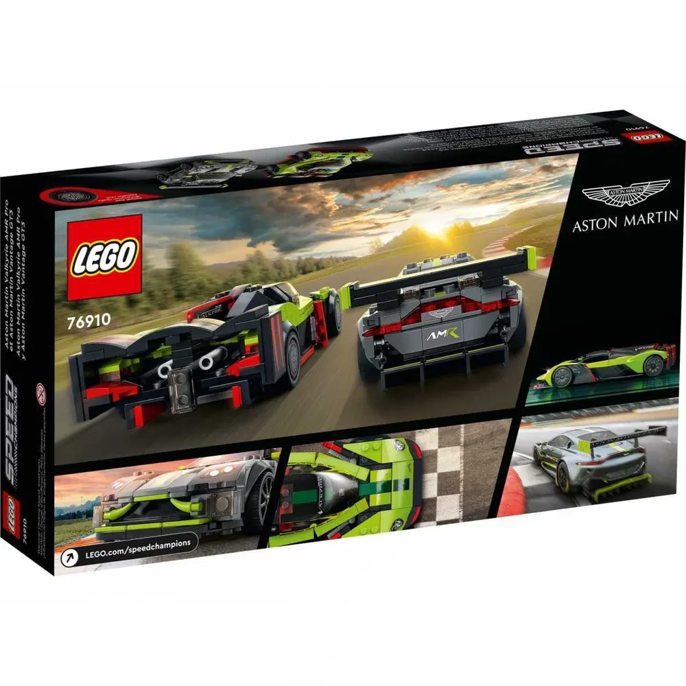 Lego  76910  Speed Champions Aston Martin Valkyrie AMR Pro и Aston Martin Vantage GT3