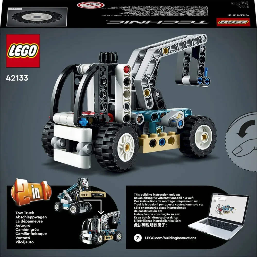 LEGO Technic Телескопический погрузчик 42133 - фото 3 - id-p105038981