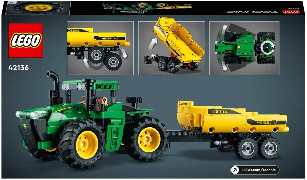 Конструктор LEGO Technic 42136 John Deere 9620R 4WD Tractor