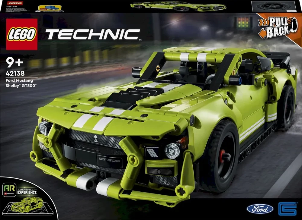 Конструктор LEGO Technic 42138 Ford Mustang Shelby GT500 (для мальчиков)