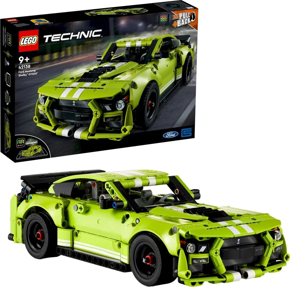 Конструктор LEGO Technic 42138 Ford Mustang Shelby GT500 (для мальчиков) - фото 1 - id-p105038999