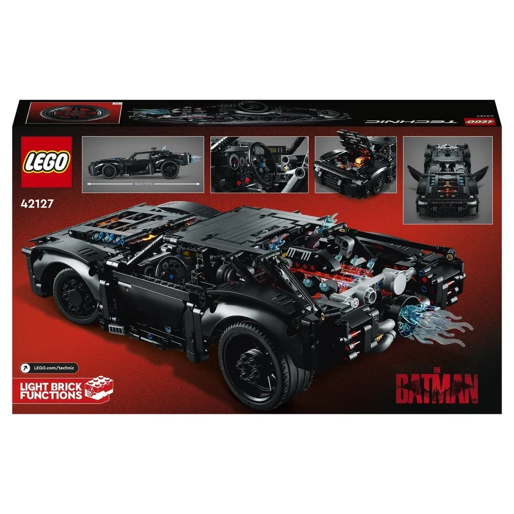 Конструктор LEGO Technic Бэтмен Бэтмобиль 42127 - фото 3 - id-p105039002