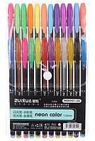 Neon Color 24 түсті гельді қаламдар жинағы, HG6107-24