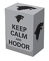 Коробочка для карт (DeckBox): Keep Calm and Hodor | Legion