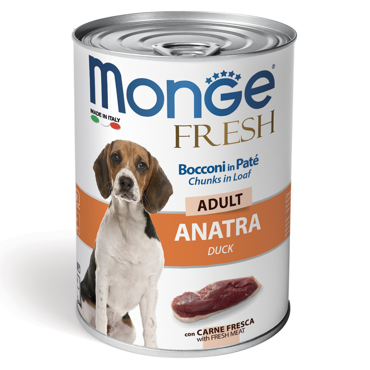 Monge Fresh Влажный корм для собак Мясной рулет, утка - фото 1 - id-p105050354
