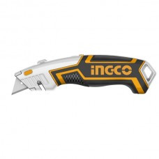 INGCO Нож универсальный 180х45мм INDUSTRIAL/материал SK5 - фото 1 - id-p105051600