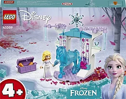 Конструктор LEGO Disney Princess 43209 Ледяная конюшня Эльзы и Нокка