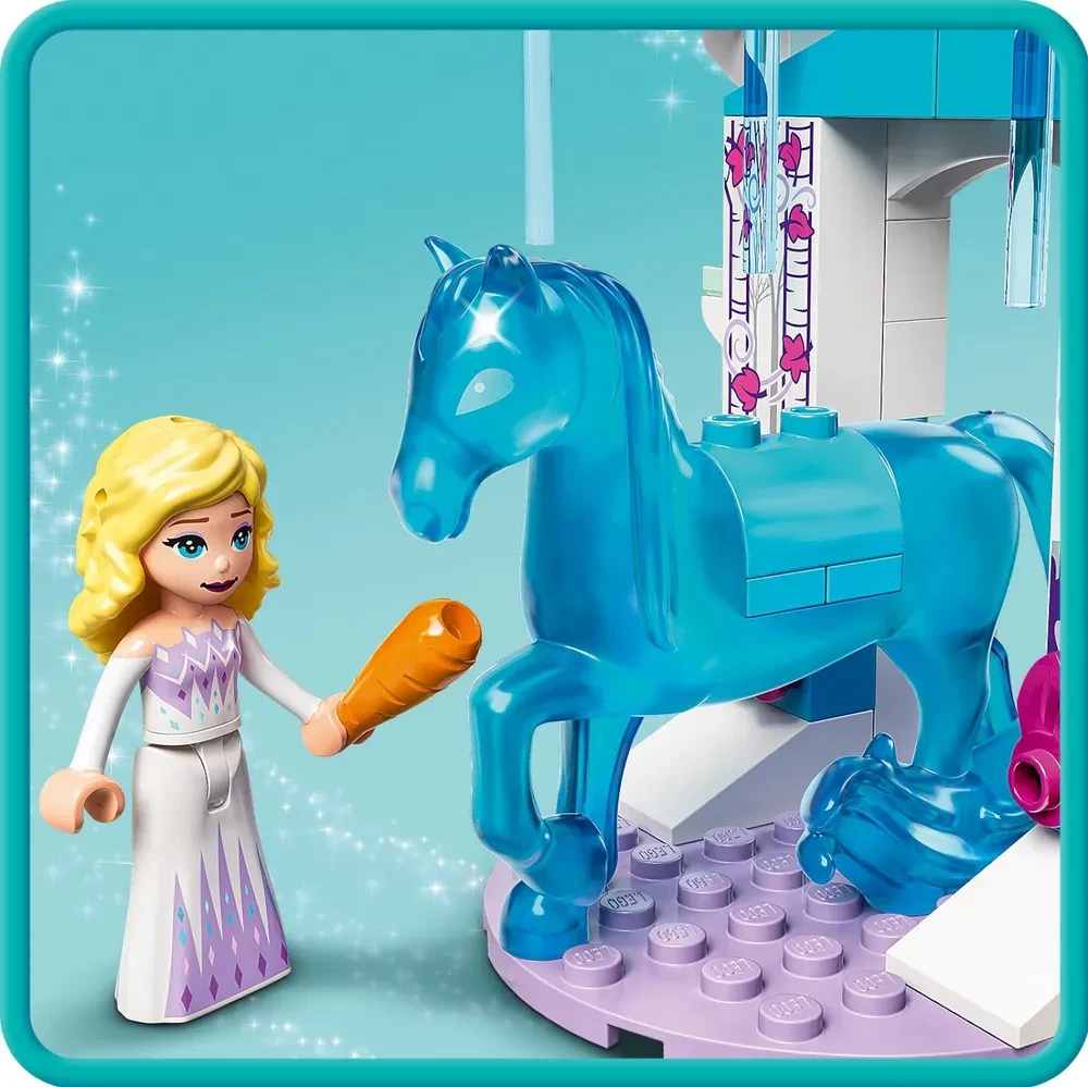 Конструктор LEGO Disney Princess 43209 Ледяная конюшня Эльзы и Нокка