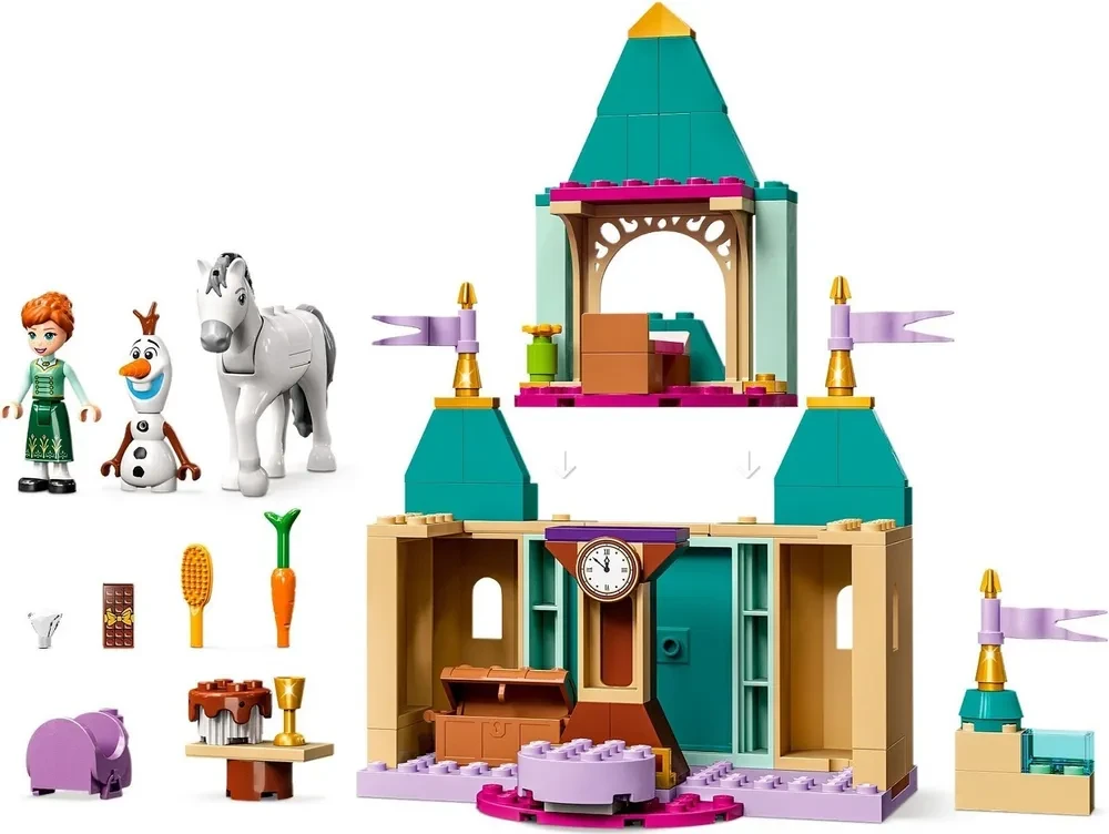 Конструктор LEGO 43204 Веселье в замке Анны и Олафа