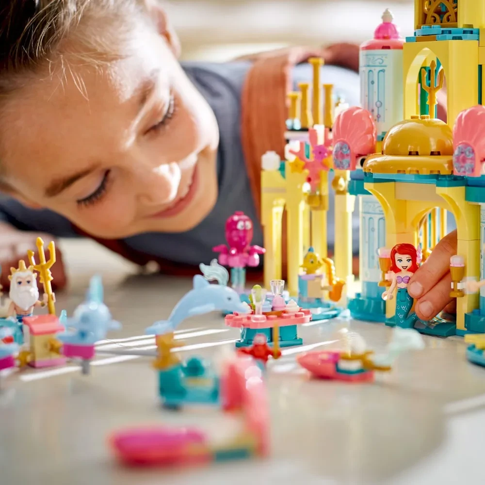 Конструктор LEGO Disney Princess Подводный дворец Ариэль 43207 - фото 4 - id-p105051975