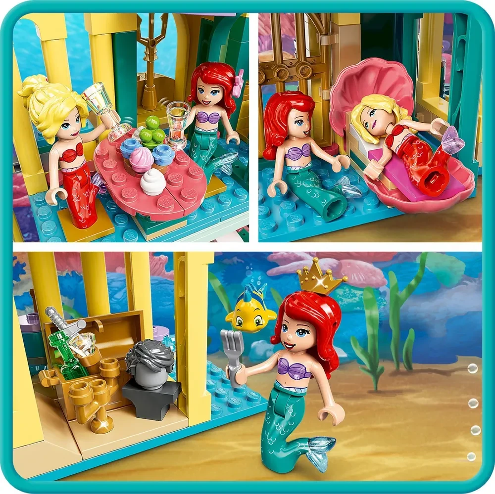 Конструктор LEGO Disney Princess Подводный дворец Ариэль 43207