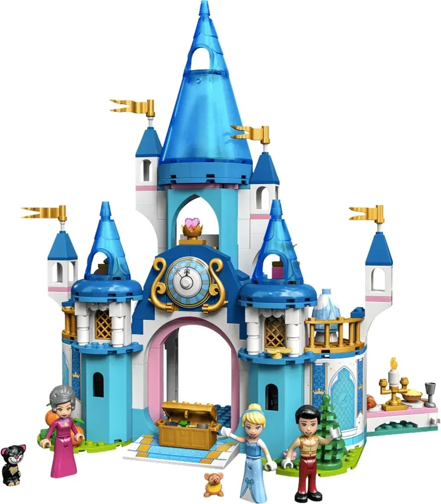 Конструктор LEGO Disney Princess 43206 Замок Золушки и Прекрасного Принца - фото 4 - id-p105051981