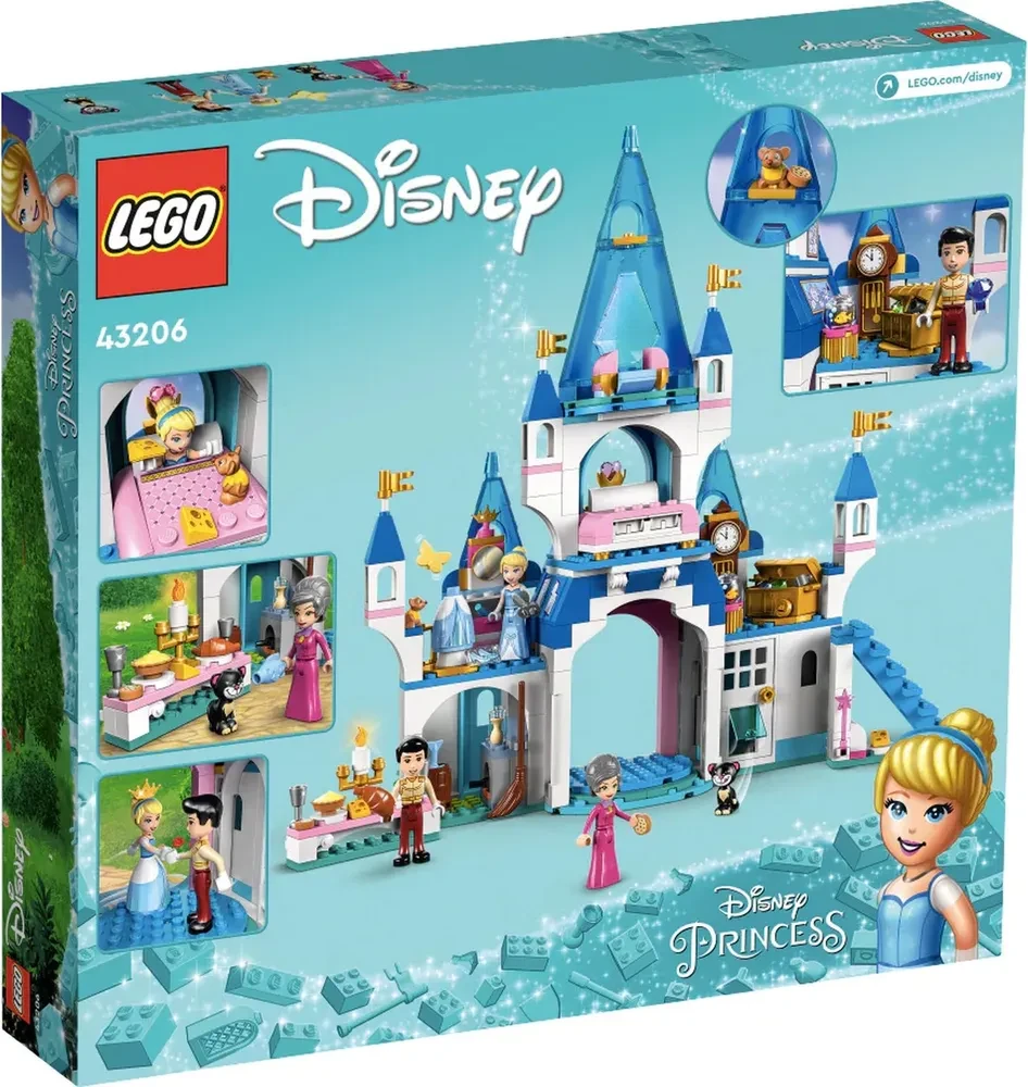 Конструктор LEGO Disney Princess 43206 Замок Золушки и Прекрасного Принца