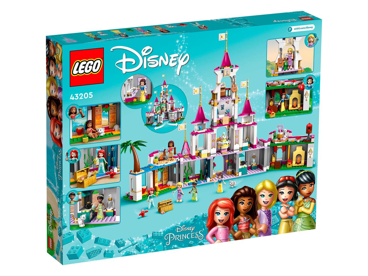 Lego 43205 Принцессы Дисней Замок невероятных приключений