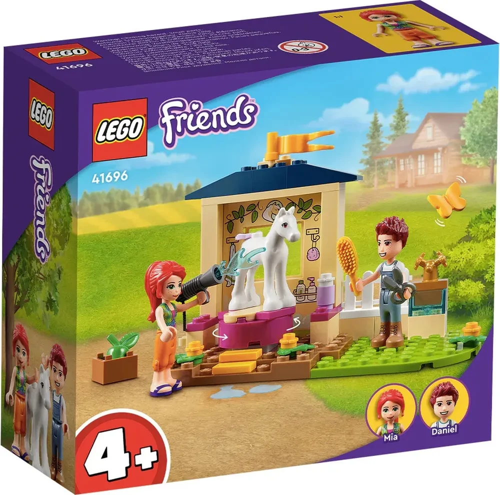 Конструктор LEGO Friends 41696 Конюшня для мытья пони