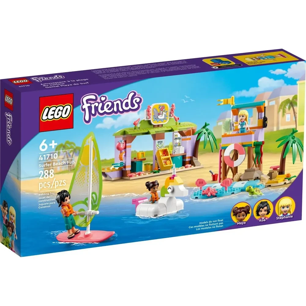 Конструктор LEGO Friends 41710 "Развлечения на пляже для серферов"