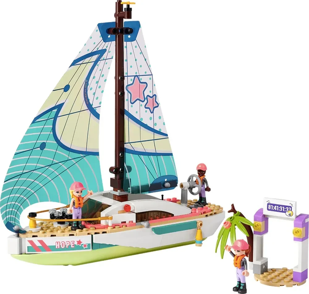 LEGO конструктор Friends Приключения Стефани на яхте 41716
