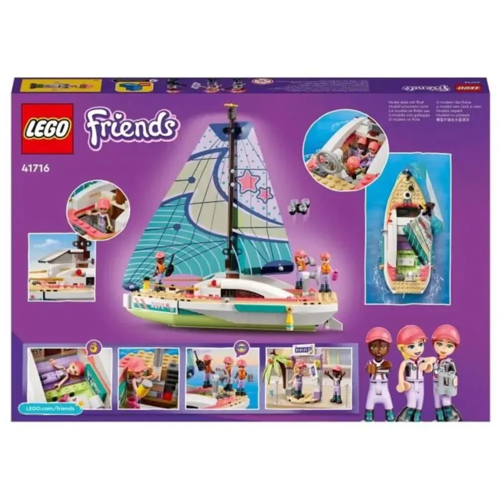LEGO конструктор Friends Приключения Стефани на яхте 41716
