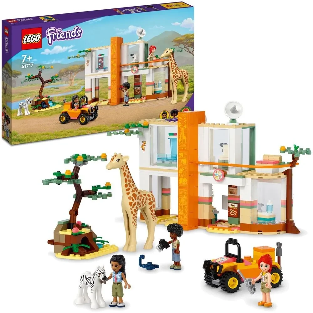 Lego 41717 Подружки Спасательная станция Мии для диких зверей