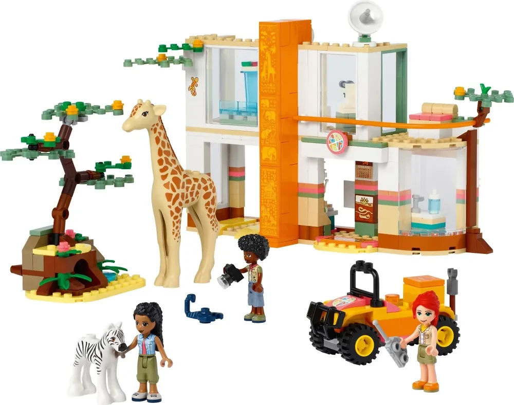 Lego 41717 Подружки Спасательная станция Мии для диких зверей