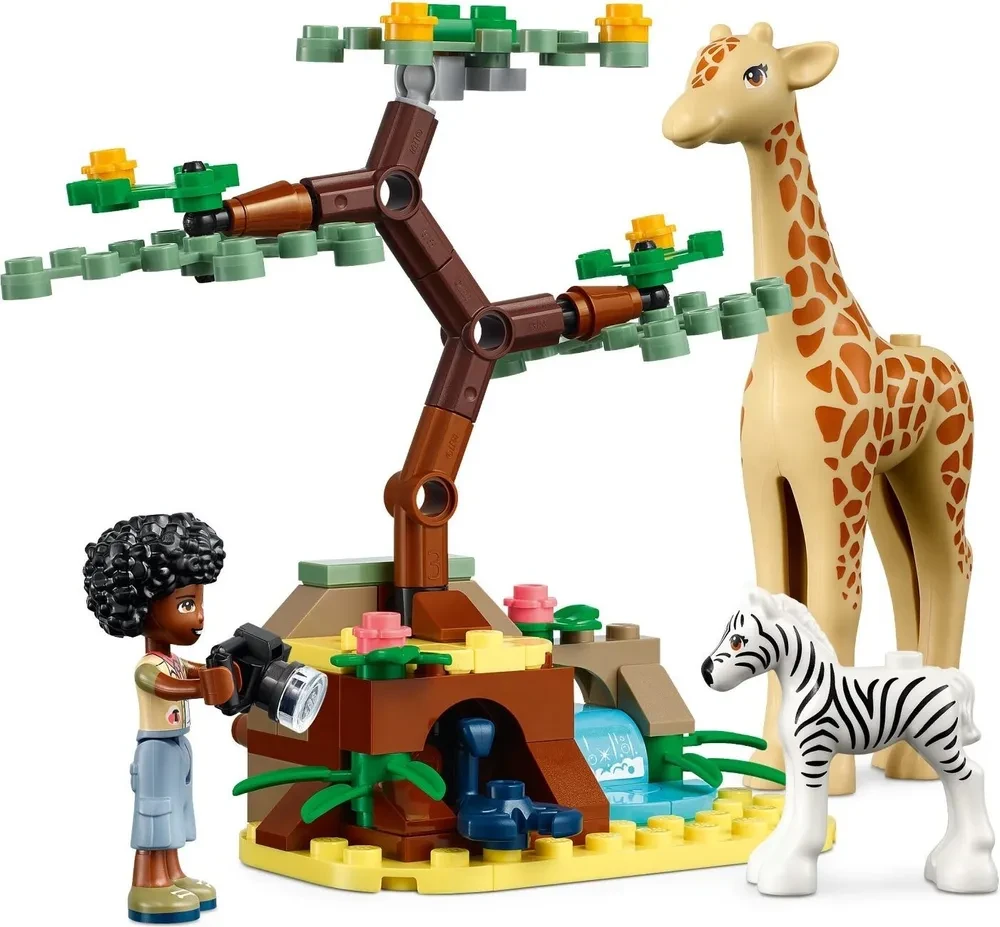 Lego 41717 Подружки Спасательная станция Мии для диких зверей