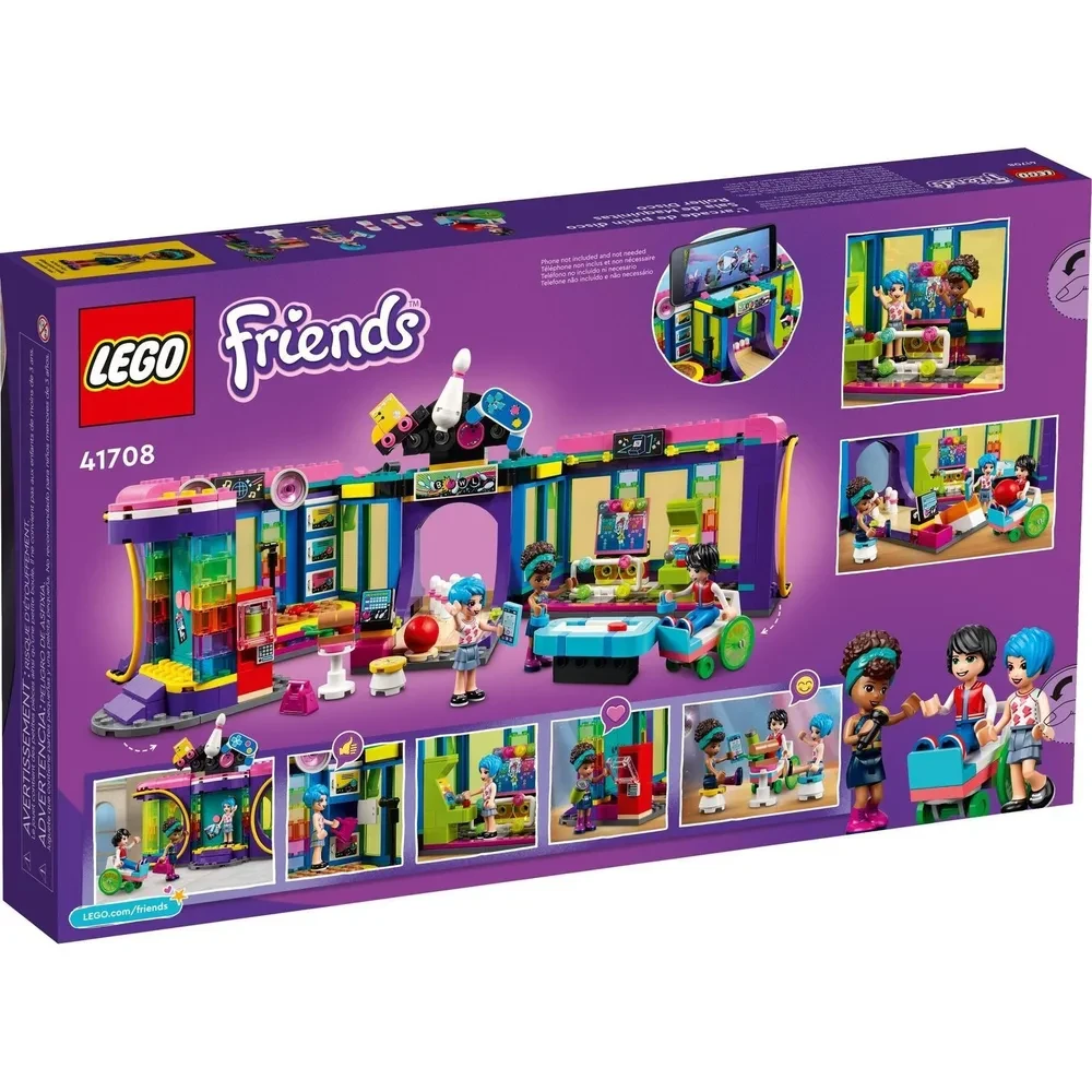 Конструктор LEGO Friends 41708 "Диско-аркада для роллеров"