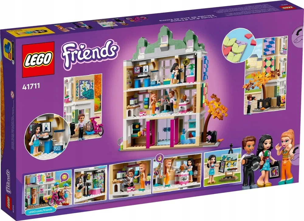 Конструктор LEGO Friends, 41711, Художественная школа Эммы