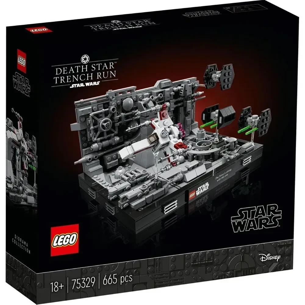 Конструктор LEGO Star Wars 75329 Диорама Бег по траншеям Звезды Смерти - фото 1 - id-p105052061