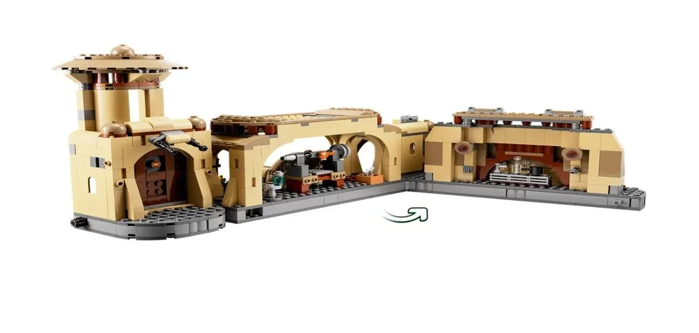 Lego 75326 Звездные войны Тронный зал Бобы Фетта