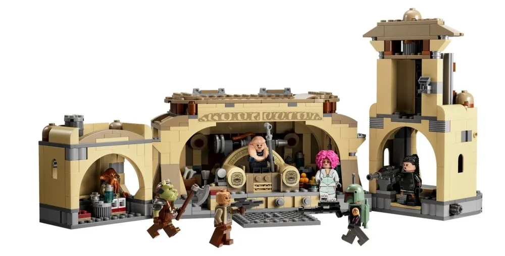 Lego 75326 Звездные войны Тронный зал Бобы Фетта