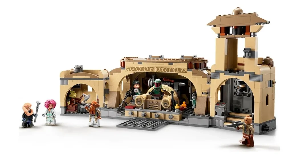 Lego 75326 Звездные войны Тронный зал Бобы Фетта - фото 4 - id-p105052059